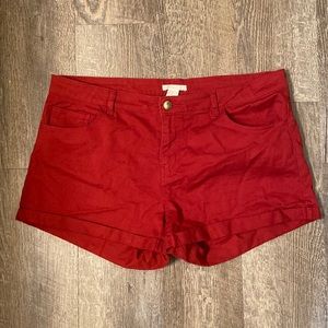 Cute Red Shorts